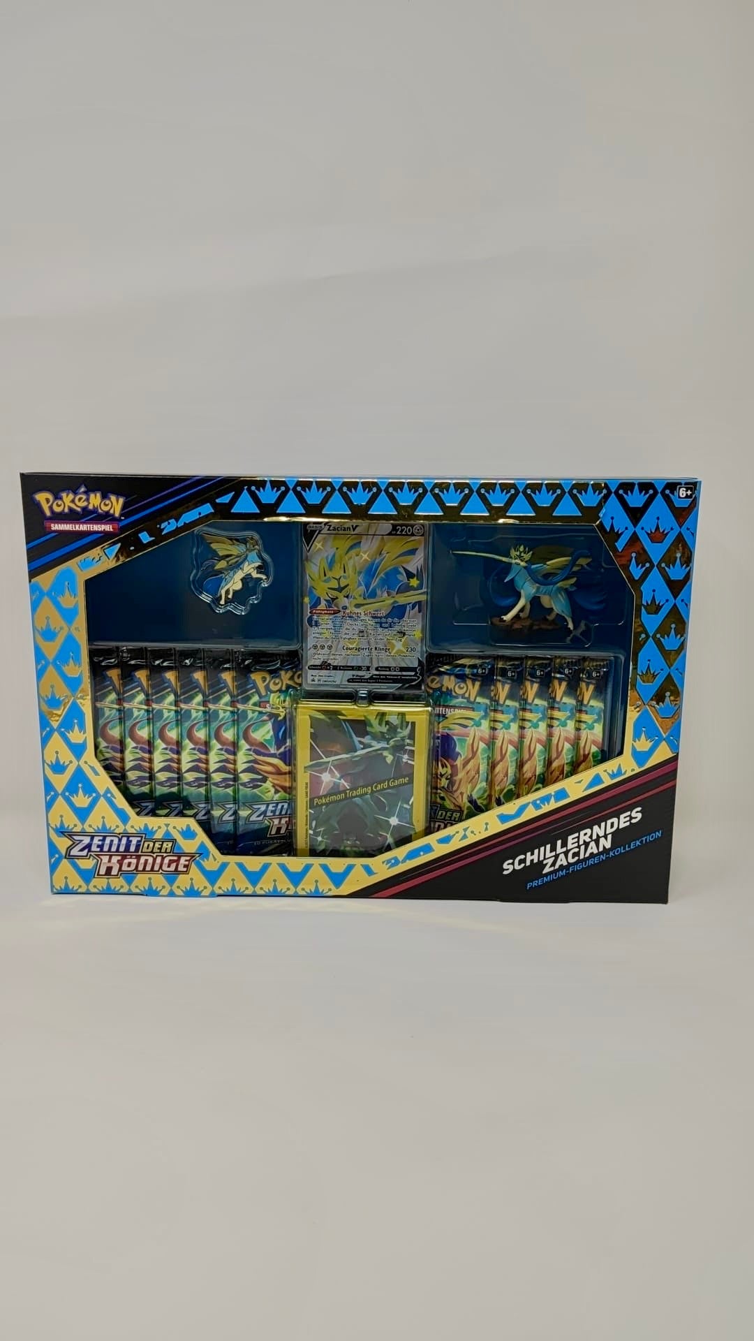 Pokemon Zenit der Könige - Premium-Kollektion Schillerndes Zacian