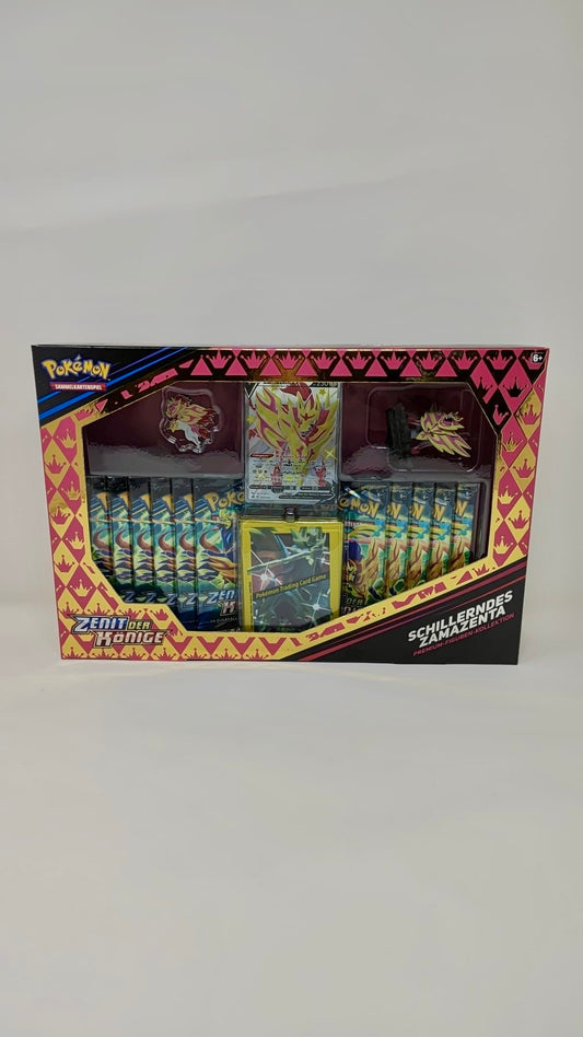 Pokemon Zenit der Könige - Premium-Kollektion Schillerndes Zamazenta